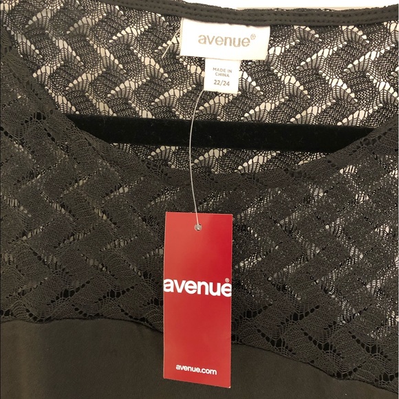 Avenue Black Dress 22/24 - Picture 2 of 4